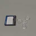 Anti Snoring Devices, Snore Stopper with Adjustable Magnet, Silicone Nose Clip Stop Snoring, Effective to Relieve Snoring, Snoring Solution for Comfortable and Quieter Sleep, Clear, M 