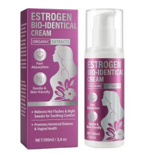 KZY Estrogen Cream|Plant-Based Body Moisturizer for Comfort & Wellbeing | Helps with Dryness, Sleeplessness & Daily Wellness | Vegan Formula, 100ml