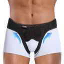 Hernia Belts for Men,Medical Hernia Guard Inguinal Truss for Single/Double,Sports Hernia Adjustable Waist Strap with 2 Removable Compression Pads (Large)