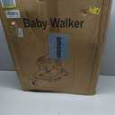 5 in 1 Baby Walker - Walkers for Babies 6-18 Months Adjustable Height, Baby Walker with Wheels, Baby Walkers for Boys, Baby Walker with Foot Pads/Handles, Baby Walker Portable Foldable