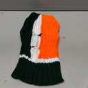 Crazy Irish Flag Tricolor Balaclava Crochet Hat Music Festival Halloween Mask