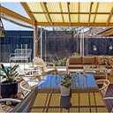 RAWNICE Clear Tarps Heavy Duty Waterproof 4.5ft x 6ft,Multipurpose Poly Tarp Cover, tarp Waterproof UV Resistant Tear&Fade Resistant, Outdoor Tarpaulin for Roof, Camping, Patio, Pool, Boat, Car