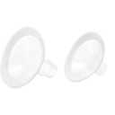 Medela PersonalFit Flex Breast Shields, 2 Packs of Large 27mm & Small 21mm Flanges, Made Without BPA, Flex Technology, 11.8% More Milk Per Minute