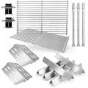Grill Parts Kit for Weber Genesis 300 310 330 Genesis E330 E310 S310 S330 EP330 S320 E320 Grill Parts 17.5" Flavorizer Bars, Genesis 7528 Grates Heat Deflector Grill Parts Kit, 3Pcs 62752 Burner Tube
