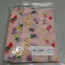 JIALE 3 Pack Pink Floral Table Runner, Embroidery Daisy Seasonal Table Decorations, 120Inch 10FT Tulle Fabric for Home Decor, Bridal Shower Wedding, Baby Shower Parties, DIY Craft