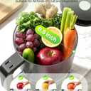 2026 Upgraded Cold Press Juicer Machine, 6.5" Extra Wide Chute Masticating Juicer with 100oz Self-Feeding Hopper,3-in-1 Smart Touch Slow Juicer for Sorbet & Nut Milk, High Yield, Easy Clean