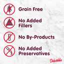 Delectables Lickable Treat Bisque Senior 10+ Wet Cat Treat Variety Pack, Food Topper, Hydrating, Grain-Free, No Fillers, No By-Products, No Added Preservatives, 1.4oz Pouch, 12ct (EXP 02/21/27)