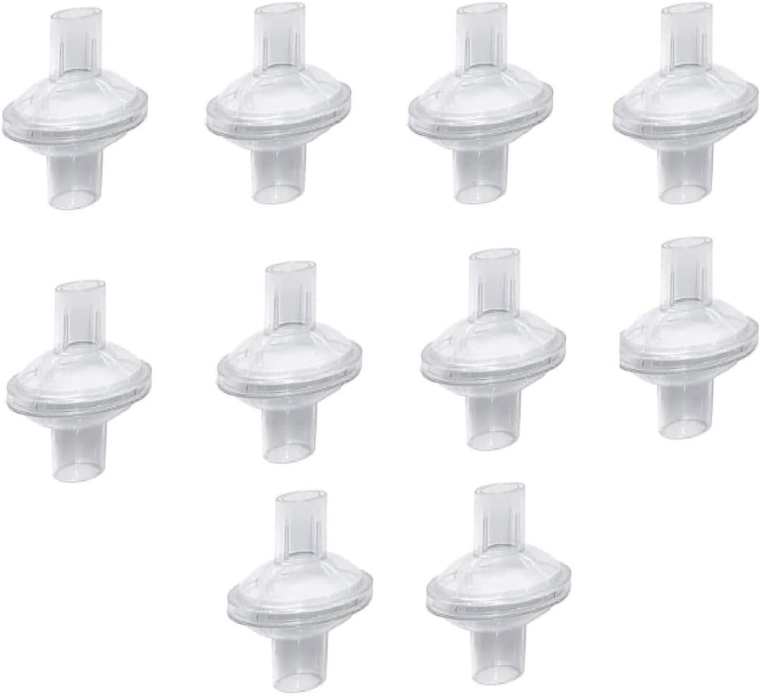 Universal Fit in-Line Viral Filter for CPAP (10 Pcs)