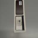 Rustic Toilet Paper Holder Wall Mount - 6.69"x2.95" Solid Wood Bathroom Tissue Paper Roll Hoder with 5.7" Stainless Steel Rod, Farmhouse Paper Towel Holder for Small Space