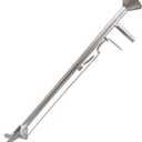 Seed Sower Gardening Tools Fertilizer Applicator Manual Seeder Vegetable Seeder Planter,Sowing and Fertilization,for Agriculture Garden (4.0cm, White)