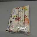 6 Pack Wildflower Plastic Bag Holder for Kitchen Wall, Adjustment
