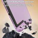 DaierTek Dockable Hard Case Protector for Nintendo Switch 2 2025 Slim Purple Dock Split Cover Compatible with Switch2 for Girl Boy Kid