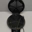 Mueller Heart 5 Waffle Maker, Waffle Iron, Adjustable Browning Control & Nonstick, Cool Touch Handle, Easy to Clean, Small Kitchen Appliances