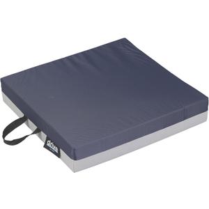 Drive Medical 14891 Skin Protection Gel "E" Wheelchair Seat Cushion, 16 x 16 x 3 Inch, 16x16x3 Inch (Pack of 1)