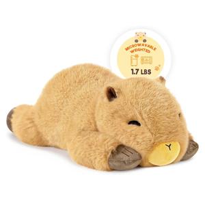 Onsoyours Original Capybara Microwavable Stuffed Animal, Heatable Capybara Plush for Warmth & Comfort - Soft Plushies Toys for Kids & Adults