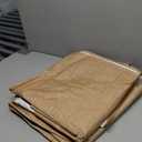 NICETOWN 100% Absolutely Blackout Linen Curtains with Thermal Insulated White Liner, Camel, W52 x L84, 2 Panels, Long Curtains 84 inch Length for Patio Door, Doorway, Office, Overnight Shiftworker