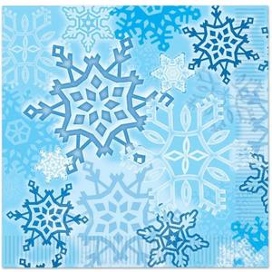 Snowflake Luncheon Napkins Pack of 3