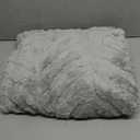Bedsure Twin Blanket for Couch - Leaf Textured, Thick and Warm, Super Soft Boho Throw Blanket for Bed, Cute Small Fleece Gift for Women, Home Decor, Cloudy Grey, 60x80 Inches