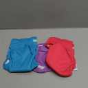 wegreeco Washable Reusable Premium Female Dog Diapers, Medium Large Small Dog Doggie Puppy & Doggy Diapers Female,Period Panties in Heat (Pack of 3, Medium) (Medium (12"-15" Waist), Bright Color)