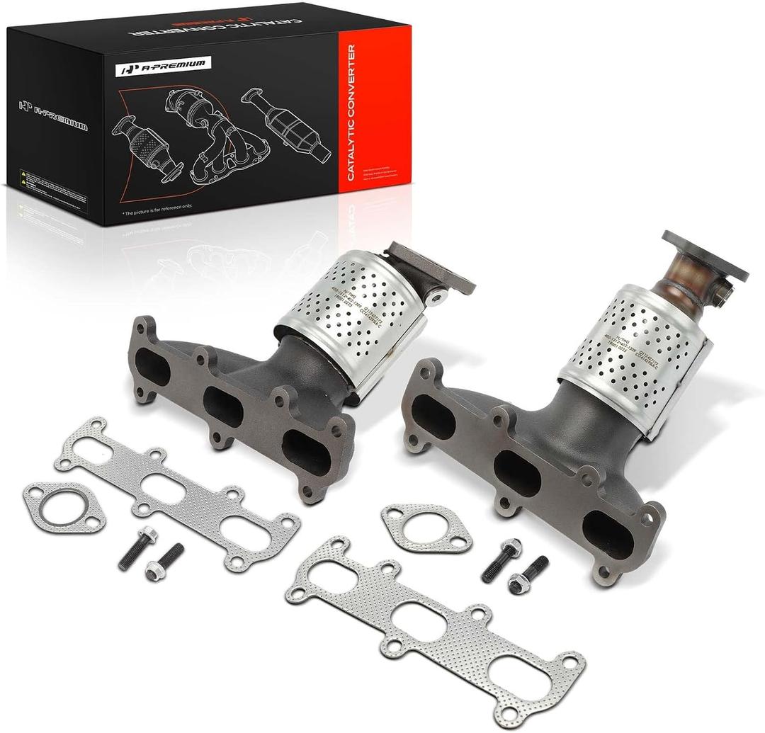 A-Premium 2 PCS Front Catalytic Converter Kit, E.P.A Compliant