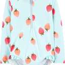 Simple Joys by Carter's Girls' Long Sleeve Zipper One Piece Swimsuit, 12M