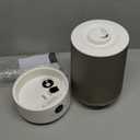 Homvana Humidifiers for Bedroom Home, 3.6 L Cool Mist Top-Fill 34H Super Long Time, Quiet 23dB, Baby Humidifier, Oil Diffuser for Large Room, House, Plant, Nursery, Office, BPA FREE, Ultrasonic (Grey)