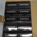 ELECTECK 10 Pack GFCI Outlets 15 Amp, Outdoor Weather Resistant (WR), Ultra Slim GFI Receptacles with LED Indicator, Ground Fault Circuit Interrupter, Wallplate Included, ETL Listed, White