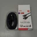 GE Home Electrical GE DVI-D Dual Link Cable, 10 Foot Cable, Video, 1600 X 1200 and Higher, for PC, Digital Monitor or HDTV, Black, 34508