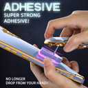 for Samsung Galaxy S10 Case, Galaxy S10 Cases with Astronaut Stand for Women Girls, Girly Cute Spaceman Love Heart Gold Plating 6D Phone Cover with Kickstand for S10 6.1 Inch Dark Blue