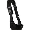 GOOSEKET 365 Toddler Carrier, 100% Cotton, Lightweight, Easy-to-USE, Portable, Suitable from 6-48 Months, Supports UP to 44LBS (Black