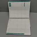 BEZEND Monthly Planner 2026-2027 (Spiral-7" x 9") 2 Year Calendar Book with Note Pages - Jan 26 to Dec 27-120 GSM Paper, Inner Pockets, Laminated Tabs, Vegan Leather Softcover - Blueberry