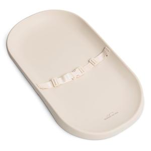 Dream On Me Lotti Love Baby Changing Pad, Waterproof, Contoured Design with Safety Strap, Soft Wipe-Clean Surface, Secure Nursery Changing Pad, Magnolia White
