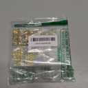 Honigo 200pcs Nailheads Dome Studs Rivets Gold Metal Solid Brass 2/3/4/5/6/7/8/9/10/12mm 4 Prongs Spikes Spots for Leather Craft Clothes Belt Bag Shoes Decorations Totes DIY Craft