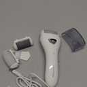 Electric Foot Callus Removers Rechargeable, Portable Electronic Foot File Pedicure Tools, Electric Callus Remover Foot Scrubber Kit, Professional Foot Care Ideal Gift for Dead, Hard Cracked Dry Skin (001-white)