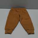 Carhartt Kid's CK8427 Fleece Logo Sweatpant - Boys, Brown (2T)