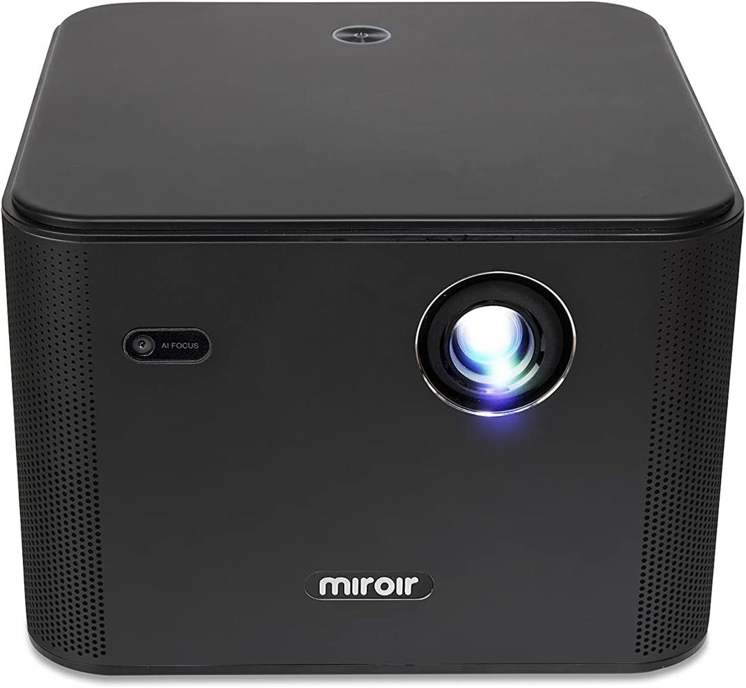 Miroir Ultra Pro 1200S DLP Smart Streaming 1080p Projector, Home Theater and Gaming, 1000 LED Lumens, DLP Technology, 2X 10-watt Speakers