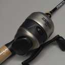 Zebco 33 Cork Reel and Fishing Rod Combo, Graphite Rod with Cork Handle, QuickSet Anti-Reverse Fishing Reel with Bite Alert, Black