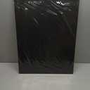 Somime 12 Pack Backing Boards Only - 18x24 Uncut Black Mats Matboards, Acid Free Backerboards, Ideal for Photos/Pictures/Prints/Frames/Arts