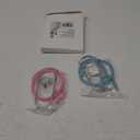 Kids Stethoscope Toy, 2 Pack Real Working Stethoscope Toy for Toddler 3 4 5, Doctor Play Set for Role Play, Medical Pretend Playset for Boys Girls Birthday (Blue and Pink)