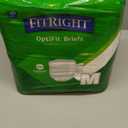 FitRight OptiFit Extra Adult Briefs, Incontinence Diapers with Tabs, Moderate Absorbency, Medium, 32 to 44", 20 Count