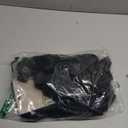 Foaincore 1920s Mens Costume Accessories Set Roaring 20s Costume, Vest, Vintage Pocket Watch, Pre Tied Bow Tie (Large, Black)