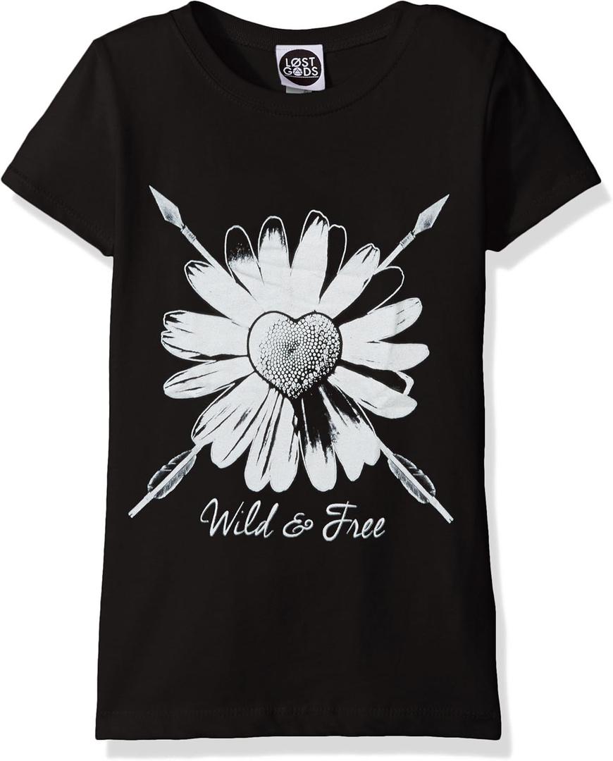 Fifth Sun Girls' Little Girls' Travel Inspired Graphic T-Shirt (10-12)