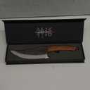 Chef Knife - Perfect Kitchen Knive. Japanese Knife for Cooking, Chopping. Japanese Style Knive for Home, Camping, BBQ. For Balance & Control