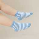 Aroveea Non Slip Grip Ankle Baby Socks 12 Pack for Toddler Boys and Girls Kids,Infant Cute Cotton Baby Socks