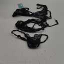 Women Lingerie with Stockings and Gloves or Eye-mask,Garter Belt Lingerie Set (Medium, Black)