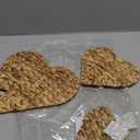 Leinuosen 3 Pcs Valentine's Day Heart Boho Wall Decor Heart Handmade Water Hyacinth Wicker Rustic Art Hanging Ornament Valentine's Day Table Decoration for Outdoor Indoor Farmhouse Home Wedding Party