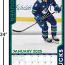 TURNER SPORTS Vancouver Canucks 2025 12x12 Team Wall Calendar (25998011958)
