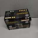 2 x DAWG Black Nitrile Gloves, Disposable, Latex Free, Diamond Grip, Powder Free, Professional Grade