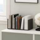 Furinno Hermite File Holder Desk Organizers and Accessories, Black Espresso, 5 vertical file