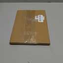 Metal Decorative Wall Plate, Electrical Outlet Covers, Light Switch Covers, Thick and Durable Mid Size 3.16'' x 4.92'' Switch Plate in Various Styles (Pure White, 1 Gang Duplex 4 PK)